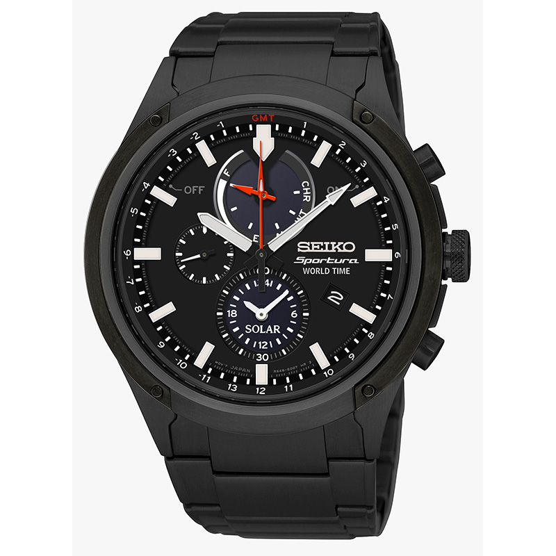 Seiko Sportura SSC481P Solar Erkek Kol Saati Abt Saat
