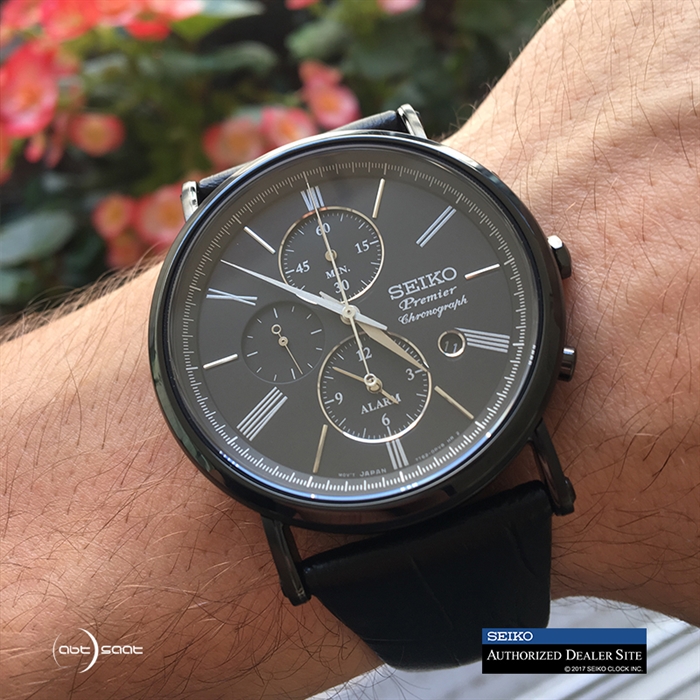 Seiko Premier SNAF79P Quartz Erkek Kol Saati Abt Saat