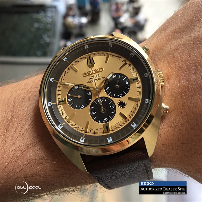 Seiko Chronograph SSC570P9 Solar Erkek Kol Saati Abt Saat