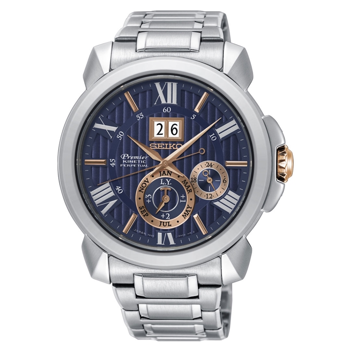 Seiko Premier SNP153P Kinetic Erkek Kol Saati Abt Saat
