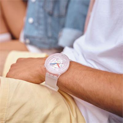 SWATCH SO27E100 Bıg Bold Jellyfısh Erkek Kol Saati Abt Saat
