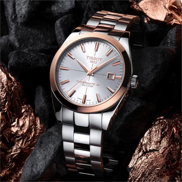 Tissot T9274074103100 Gentleman Altın Kol Saati Abt Saat
