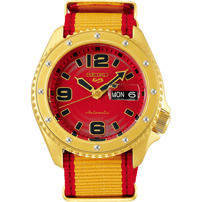 Seiko5 Street Fighter SRPF24K ZANGIEF Kol Saati