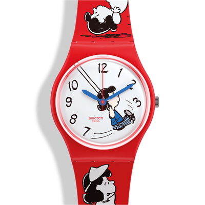 Swatch SO28Z106 KLUNK! Kadın Kol Saati