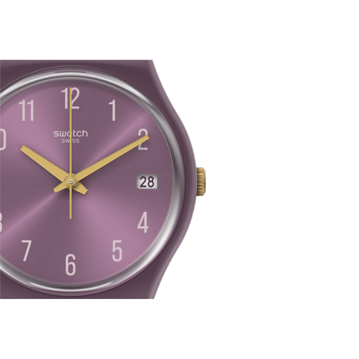 Swatch GV403 PearlyPurple Unisex Quartz Watch GV403 - PEARLYPURPLE - Swatch® United States main image 3