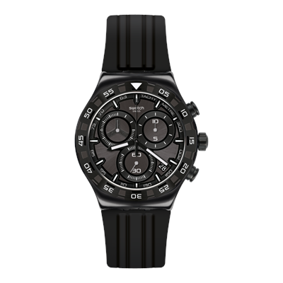 Swatch YVB409 Teckno Black Erkek Kol Saati