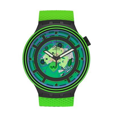 Swatch SB01B125 Come In Peace Erkek Kol Saati
