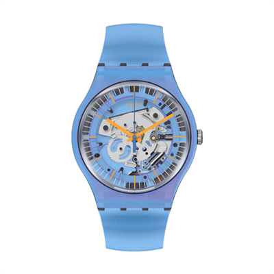Swatch SUOM116 Shimmer Blue Kol Saati