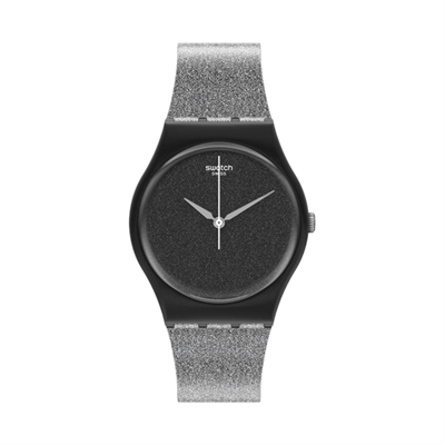 Swatch SO28B105 Magı Blacksparkle Kadın Kol Saati