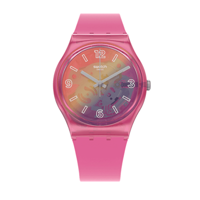 Swatch GP174 Orange Disco Fever Kadın Kol Saati