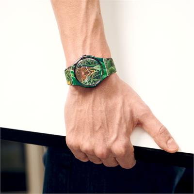 Swatch SUOZ333 The Dream by Henri Rousseau Unisex Abt Saat