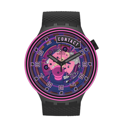 Swatch SB01B126 TOUCHDOWN! Unisex Kol Saati