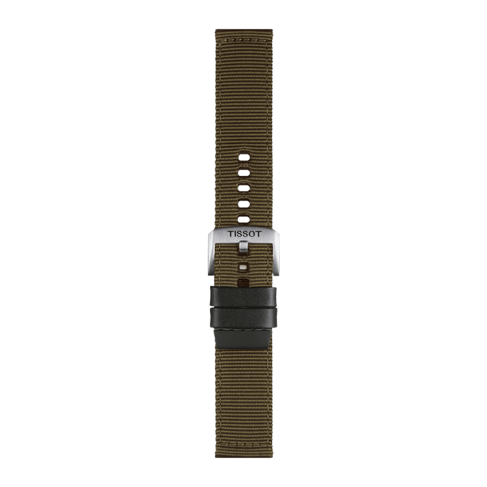 Tissot T852046756 Haki Tekstil Kayış (22 mm) Abt Saat