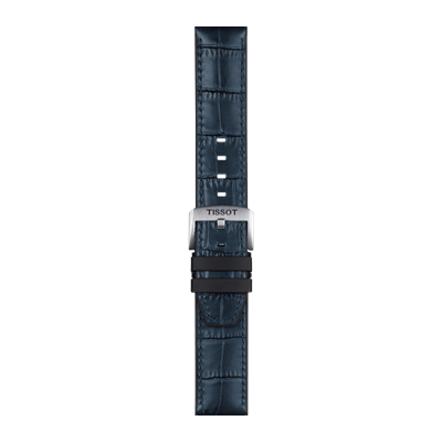 Tissot T852046765 Mavi Deri/Silikon Kayış (22 mm)