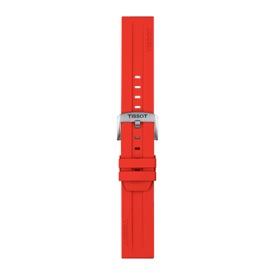 Tissot T852047920 Kırmızı Silikon Kayış (22 mm)