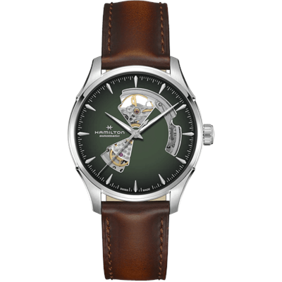 Hamilton Jazzmaster Open Heart H32675560 Otomatik Erkek Kol Saati