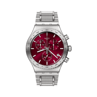 Swatch Purple Irony YVS499G Unisex Kol Saati