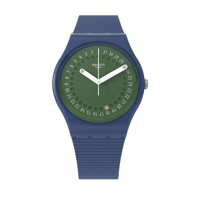 Swatch SO28N403 CYCLES OF INDIGO Unisex Kol Saati