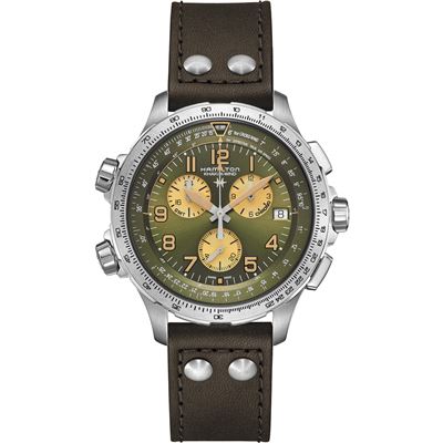 Hamilton Khaki Aviation H77932560 X-Wind Kol Saati