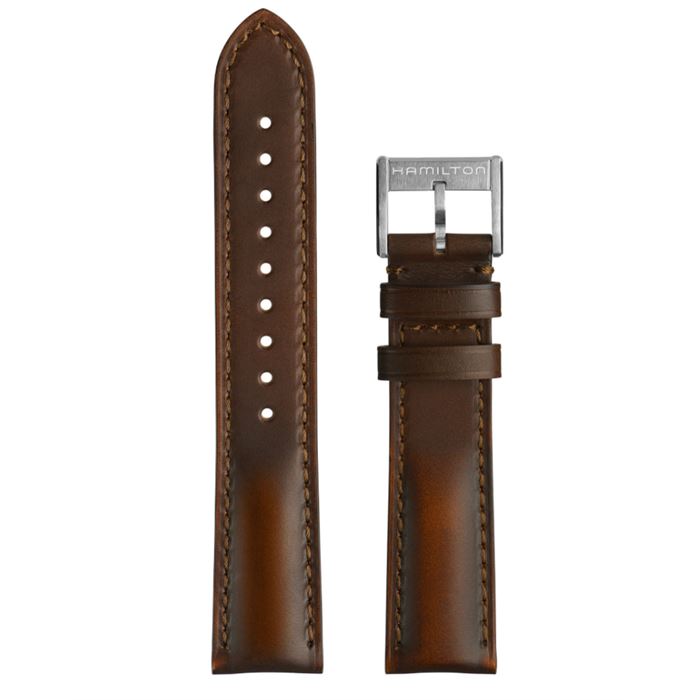 Hamilton H690326121 Kahve Deri Kayış 20 mm - Abt Saat