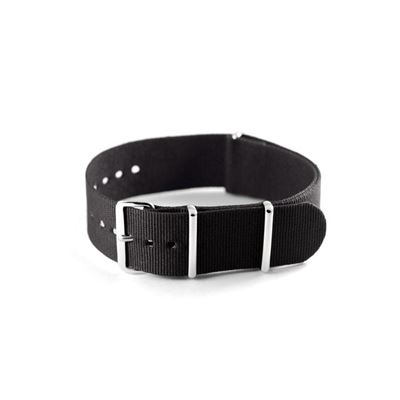 Rochet 8812201ST Siyah Nato Kayış - 22mm
