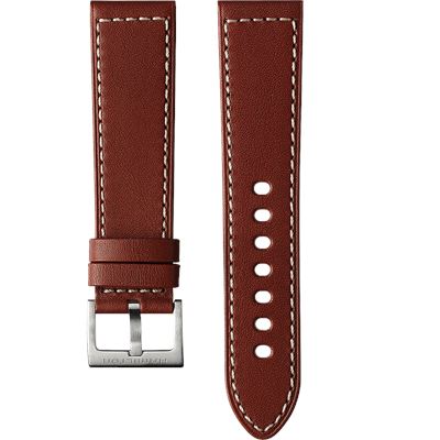 Hamilton H690765200 Kahverengi Deri Kayış - 22 mm