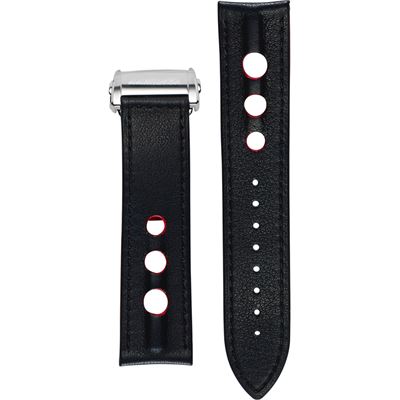 Hamilton H690354104 Siyah Deri Kayış - 22 mm