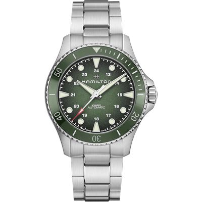 Hamilton H82525160 Khaki Navy Scuba 43 mm Otomatik Erkek Kol Saati