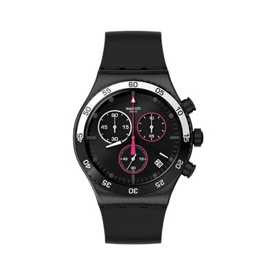 Swatch Magenta at Night YVB413 Unisex Kol Saati