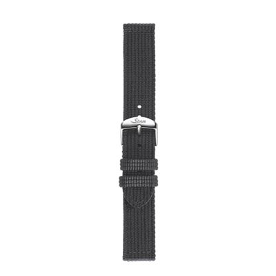 Sinn BK5020-0100-401A Siyah Tekstil Kayış - 20 mm