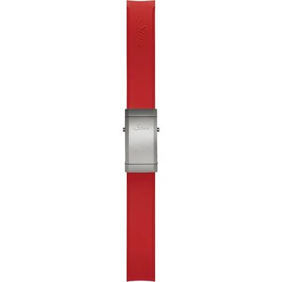 Sinn Tegiment Tokalı Kırmızı Silikon Kayış - 22 mm