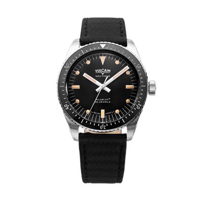 Vulcain Skindiver Black BAC243 Otomatik Erkek Kol Saati