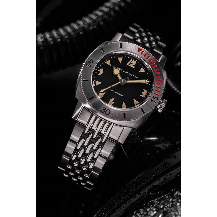 Nivada Grenchen Pacman Depthmaster 14105A04 Abt Saat