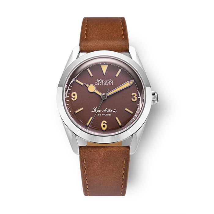 Nivada Grenchen Super Antarctic 3.6.9 Brown Abt Saat