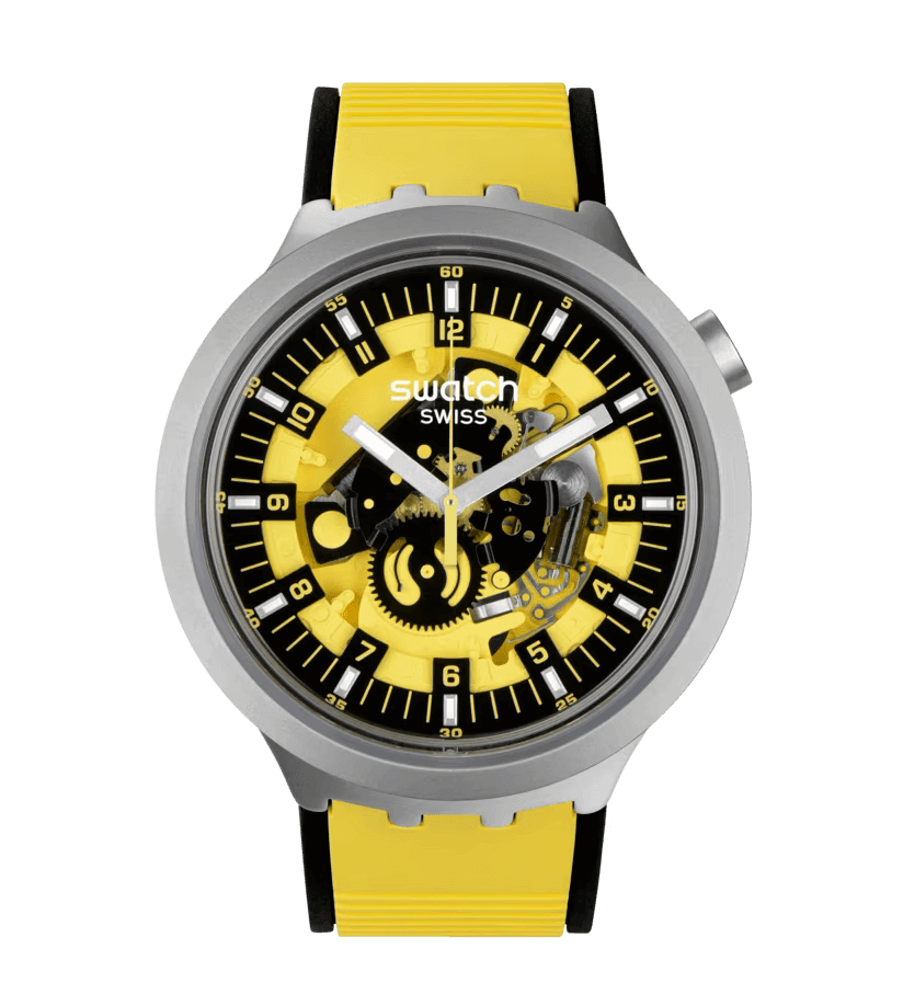 Swatch SB07S109 Bolden Yellow Unisex Kol Saati Abt Saat