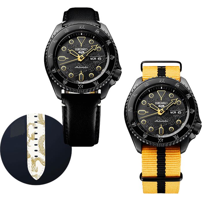 Seiko5 Sports Bruce Lee SRPK39K Limitli Kol Saati Abt Saat