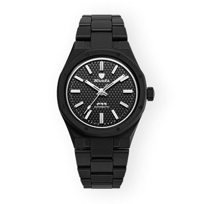 brunt DADAN ブラック Nivada Grenchen F77 Ceramic Otomatik Erkek Kol Saati - Abt Saat