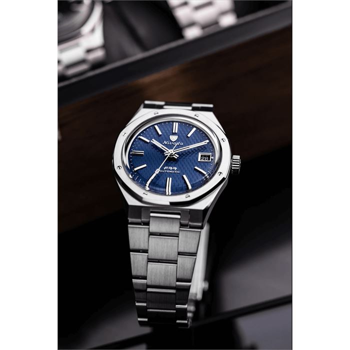 Nivada Grenchen F77 Blue 69001A77 Otomatik Erkek Kol Saati - Abt Saat