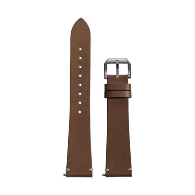 Nivada Grenchen NZ14AB Kahverengi Deri Kayış-20mm