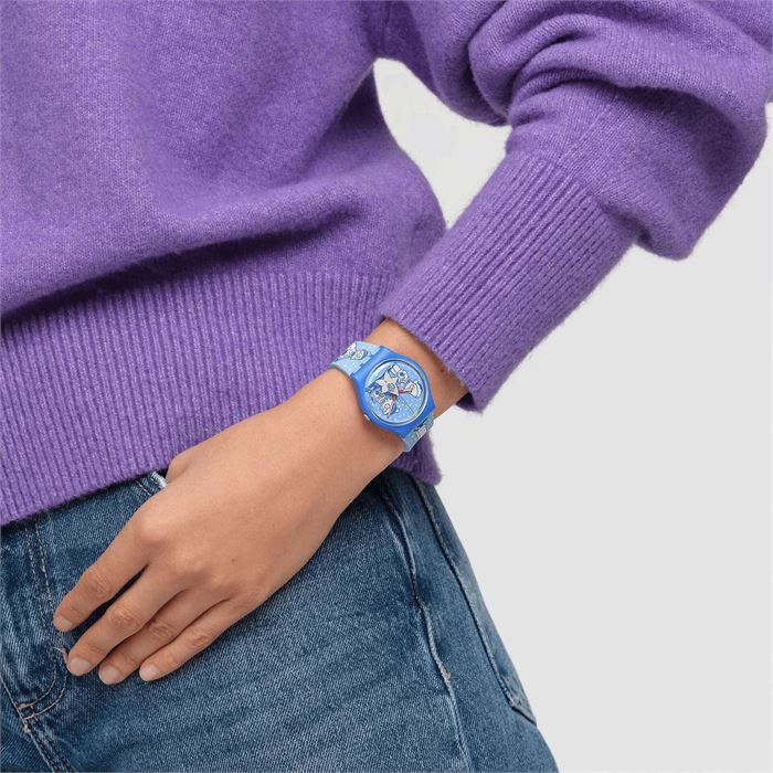 さっちんページ Swatch X Simpsons SO28Z126 Tidings Of Joy Unisex Kol Saati - Abt Saat