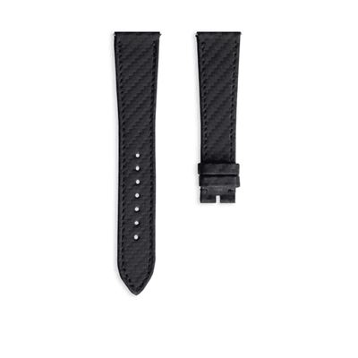 Vulcain BSC243 Siyah Karbon Deri Kayış - 20mm