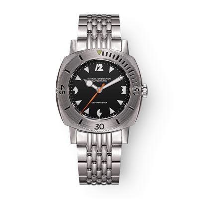 Nivada Grenchen White Art Deco Depthmaster 14102A04 Otomatik Erkek Kol Saati
