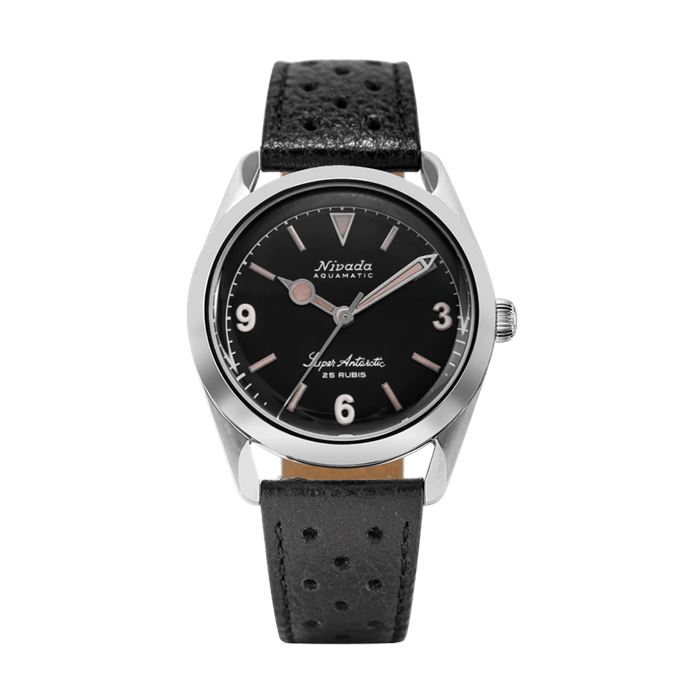 Nivada Grenchen Super Antarctic 3.6.9 Black Vintage 32032A10
