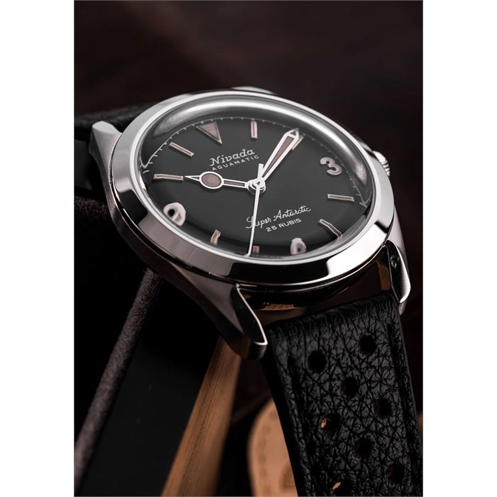 Nivada Grenchen Super Antarctic 3.6.9 Black Vintage 32032A10