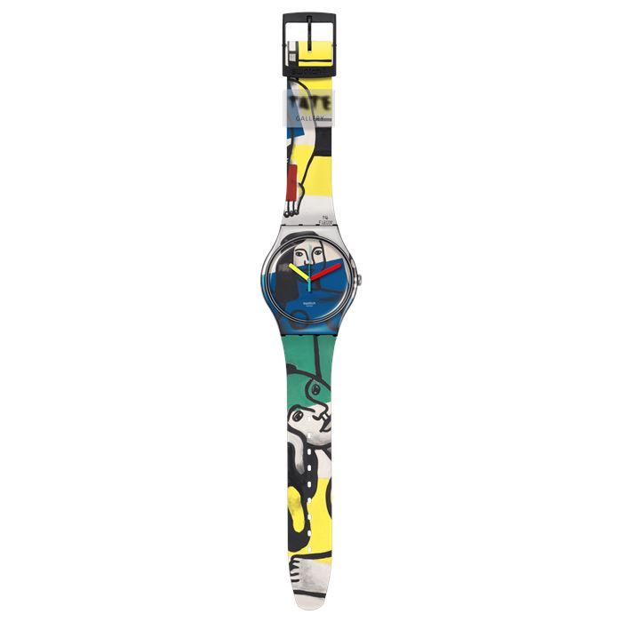 Swatch X Tate Gallery Legers Two Women Holding Unisex Kol Saati