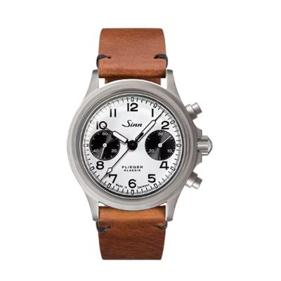 Sinn 356 PILOT Classic W - 356.0401-2 Otomatik Kronograf Erkek Kol Saati