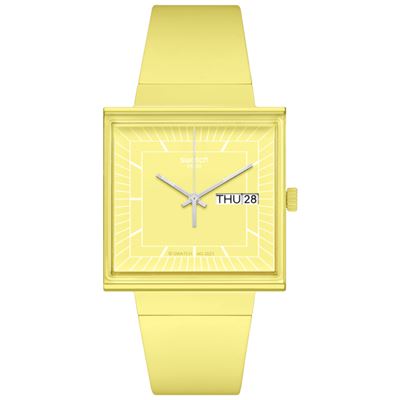 Swatch SO34J700 What If...Lemon Unisex Kol Saati