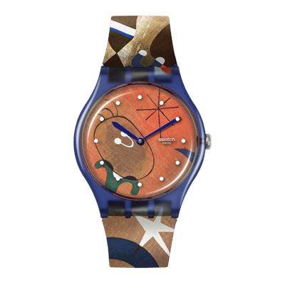 Swatch X Tate Gallery SO29Z136 Miros Women & Bird Unisex Kol Saati