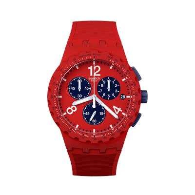 Swatch SUSR407 Primarily Red Erkek Kol Saati