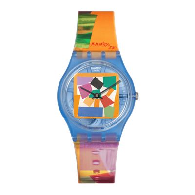 Swatch X Tate Gallery Matisses Snail Unisex Kol Saati